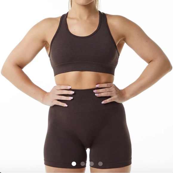 Alphalete revival bra - chocolate - Picture 2 of 4